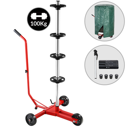 STOJAK NA OPONY FELGI KOŁA DO GARAŻU MAX DO 225mm