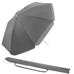 PARASOL OGRODOWY POCHYLNY ŚREDNICA 200CM ANTRACYT