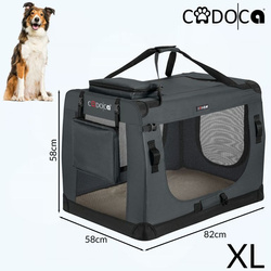 TORBA TRANSPORTOWA TRANSPORTER DLA PSA KOTA  XL 82x58x58 Antracyt 