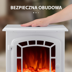 KOMINEK ELEKTRYCZNY GRZEJNIK GRZAŁKA 2000W BIAŁY