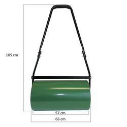 WALEC OGRODOWY STALOWY DO TRAWY TRAWNIKA max 60 kg