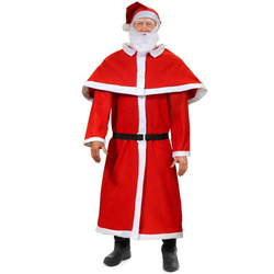 STRÓJ KOSTIUM ŚW. MIKOŁAJA 5 ELEMENTÓW