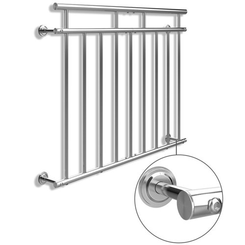 BALKON FRANCUSKI BALUSTRADA 90X128 STAL NIERDZEWNA