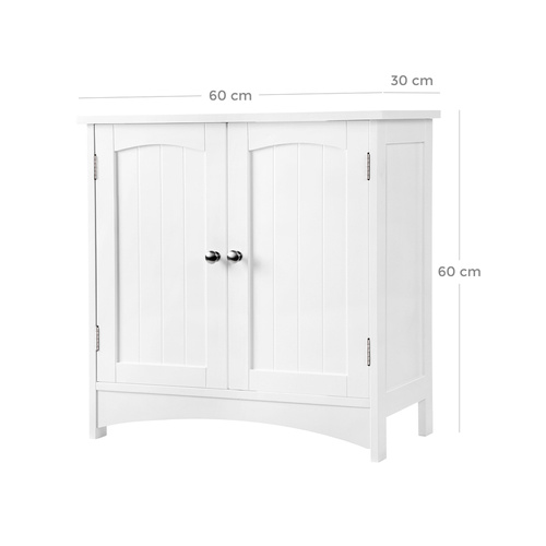 SZAFKA ŁAZIENKOWA POD UMYWALKĘ KOMODA KONSOLA 60cm