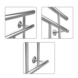 BALKON FRANCUSKI BALUSTRADA 90X128 STAL NIERDZEWNA